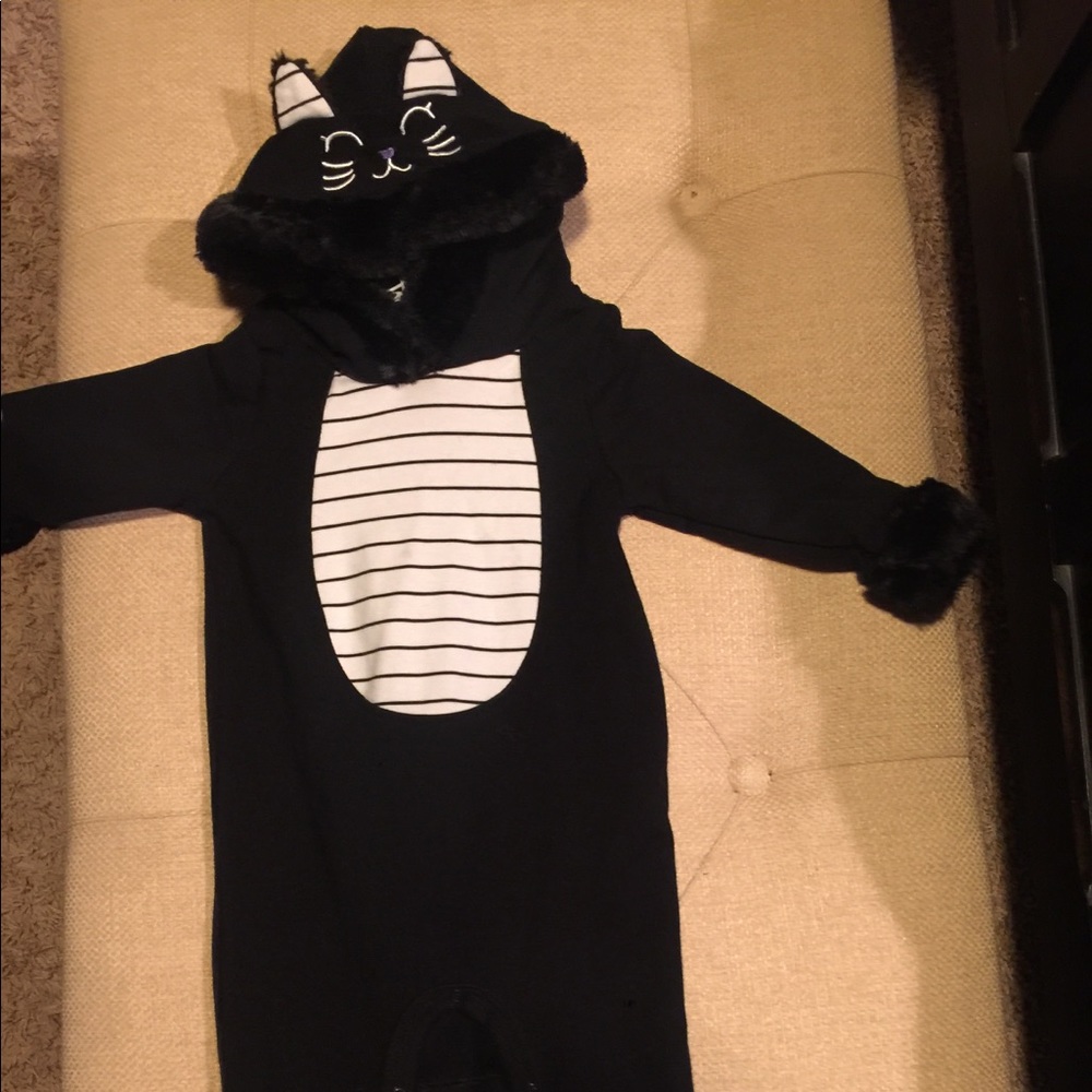 Cat and Jack Black Kitty Outfit